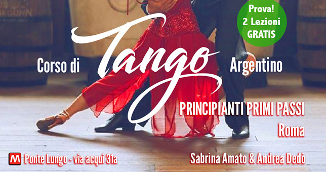 Andrea Dedò & Sabrina Amato Scuola Tango Roma - lezioni principianti, intermedi, avanzati, Vals, milonga, tango milonguero, tango salon